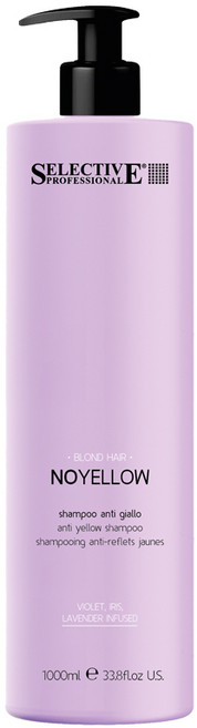 이태리 셀렉티브 노 옐로우 탈색 블론드 보색 샴푸 1000ml, 1개, 1L