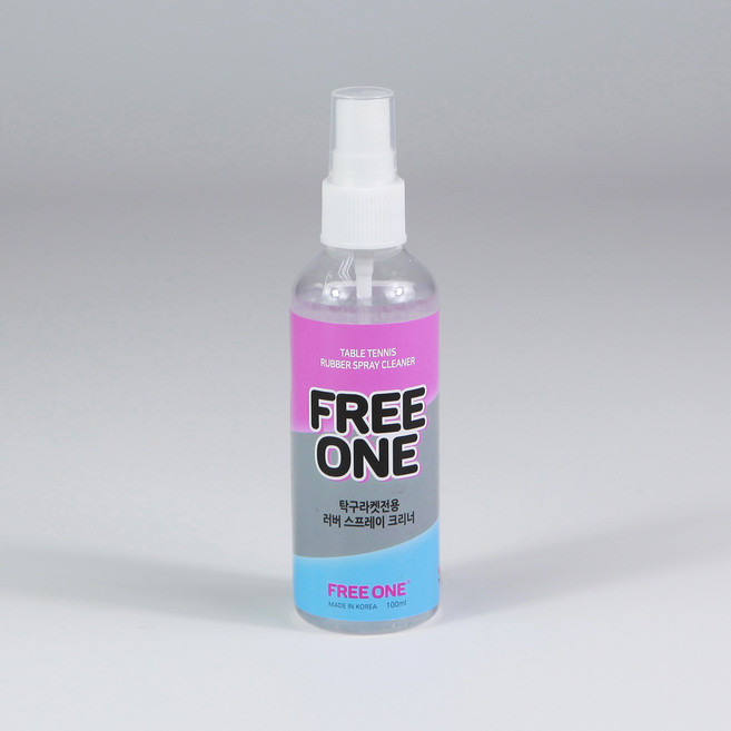 프리원 탁구 러버 크리너 스프레이형 클리너 세정제, 6개
