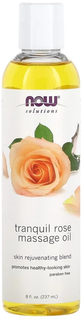 NOW Foods Solutions 트랜퀼 로즈 마사지 오일 237ml (8fl oz), NOWFoodsSolutions트랜퀼로즈마사지오일237, 1개 - 쿠팡