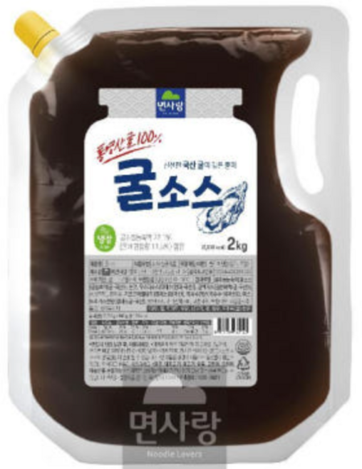 면사랑 굴소스(일반맛), 1개, 2kg