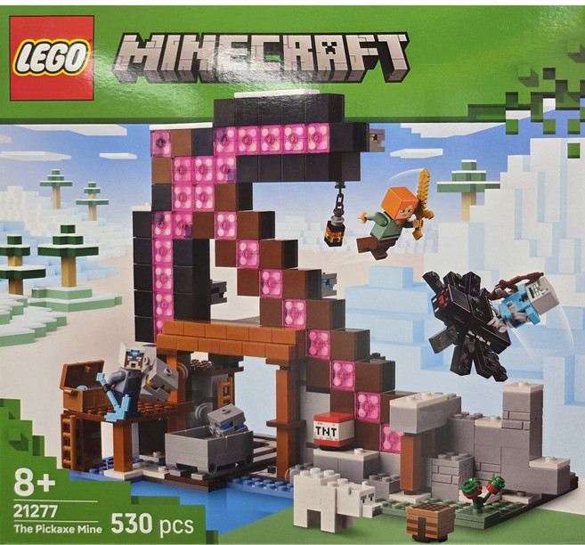 레고 마인크래프트 21277 곡괭이 광산, 혼합색상, 1개