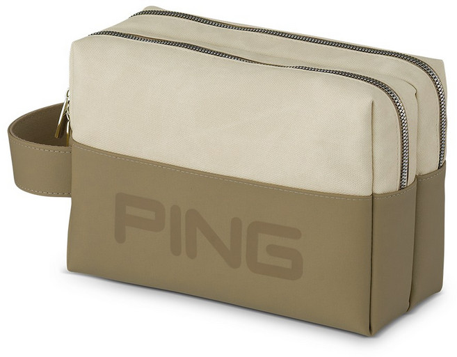 핑 2026 T2 2단 파우치, 베이지, 1개