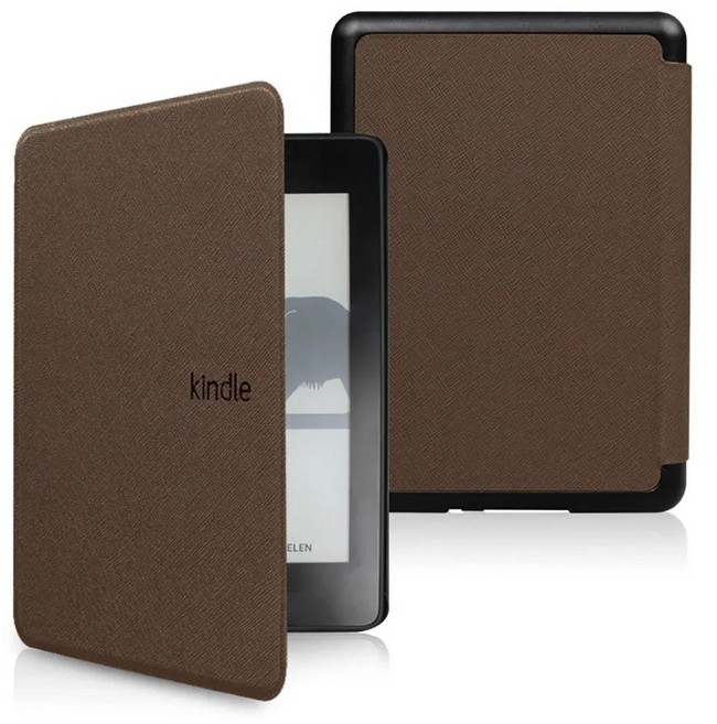 킨들 페이퍼화이트 케이스 (2024/2022) 호환, C2V2L3 RS23CV 22 24, 갈색