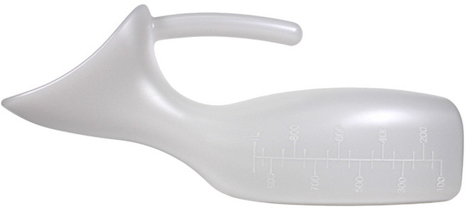 女用尿壺 1100cc, 白色, 1個