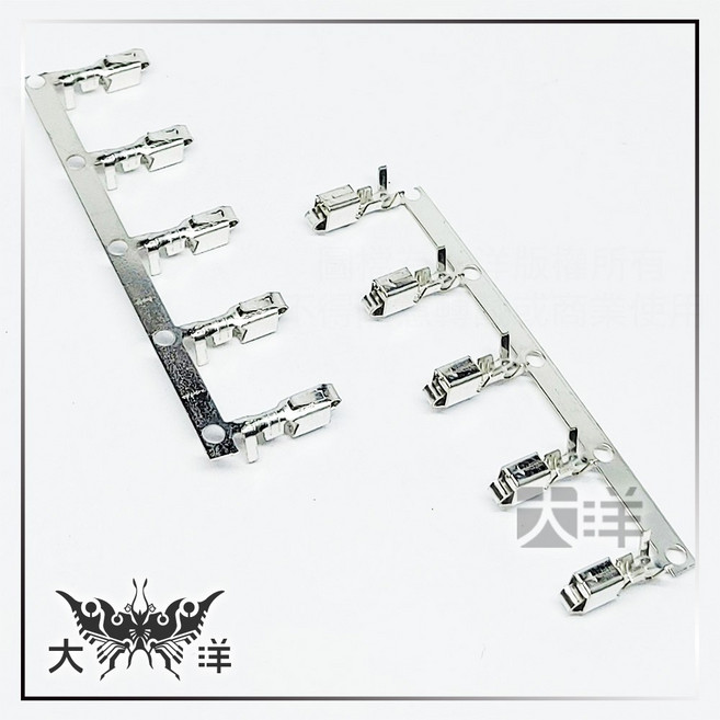 F系列 連接器 3.96 VH 公座母座 端子, 1個, 壓接端子 / 10pcs