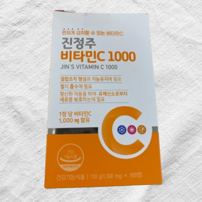 진정주 비타민C 1000, 1박스, 100정