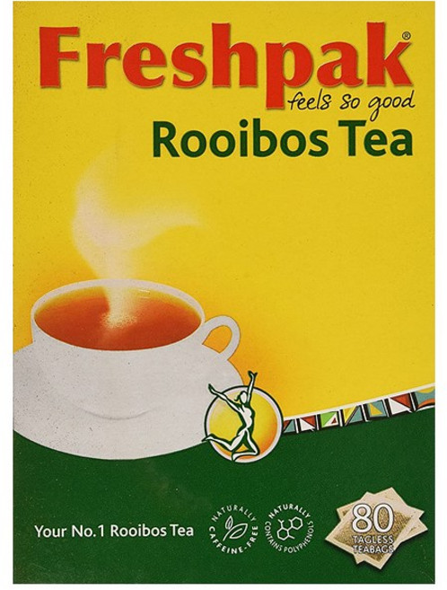 Freshpak Pure 루이보스 티 차 80개입 2팩, 80개, 2개