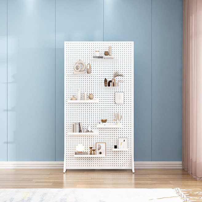 FONOW 파티션 가벽파티 탈부착이 가능한 실내동굴 칸막이 이동식 공간분리벽, B흰색120x60cm