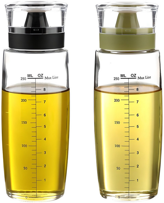 시노글라스 실리콘오일병 블랙 + 그린 세트, 300ml, 1세트