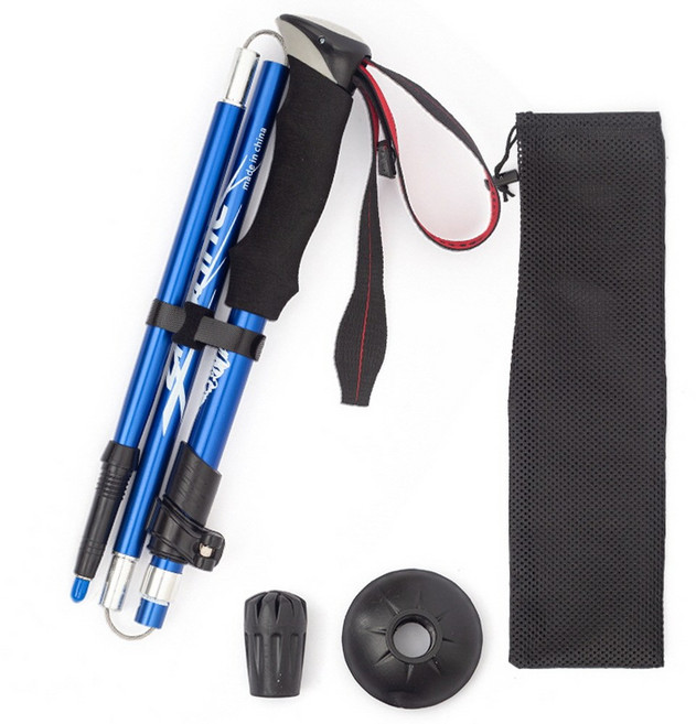 초경량 EVA소재 미끄럼방지 등산스틱, 대형, 1개