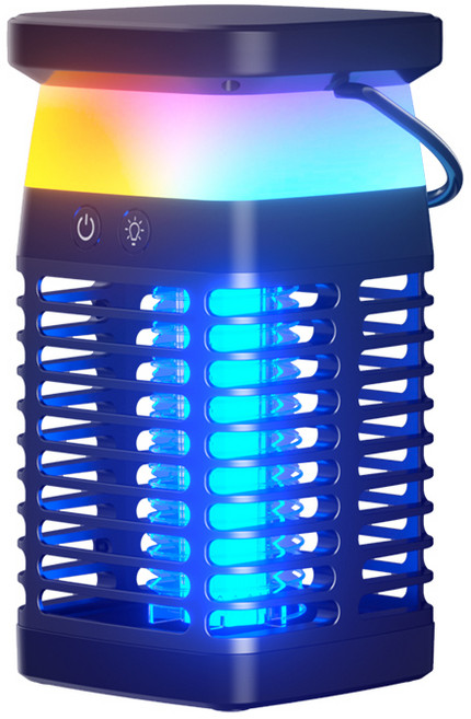 CIMISA 초절전 전기 모기퇴치기 업소용 가정용 휴대용 벌레 해충 퇴치기 날파리 포충기, W50(블랙)