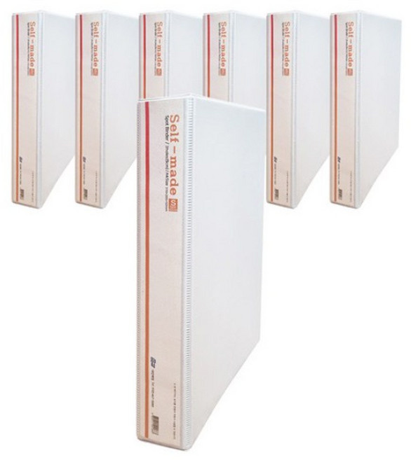 사다리바인더(3공/A4/백색), 7개, 5cm