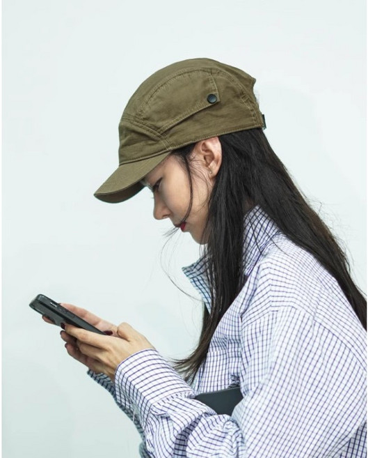 커플 기병모 옆디테일 립소재 워싱 빈티지 숏캡 남자 여자 야구모자 짧은챙모자 캠핑모자 사계절모자 3컬러