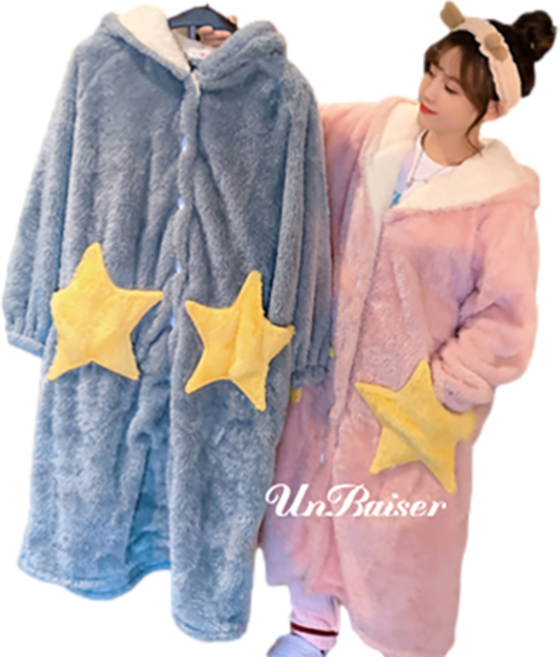 입는담요 집순이 후드 로프 플리스 플러시 실내 및 코트 슬리브 여성용 재킷 운 버튼 류 오