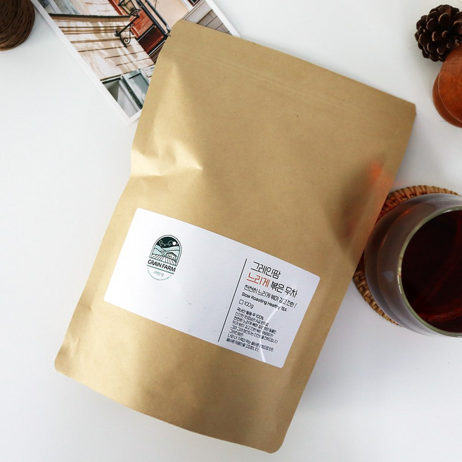 그레인팜 국산 무차 느리게 볶은 무우차 무말랭이차 제주 월동무100%, 1개, 1개입, 100g