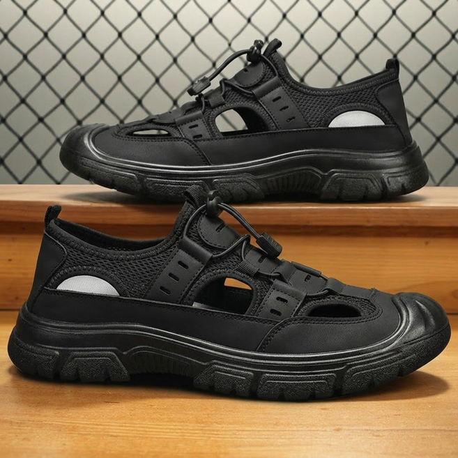 ANYOU 남성 여름 매쉬 아웃도어 스포츠 샌들 캠핑 신발