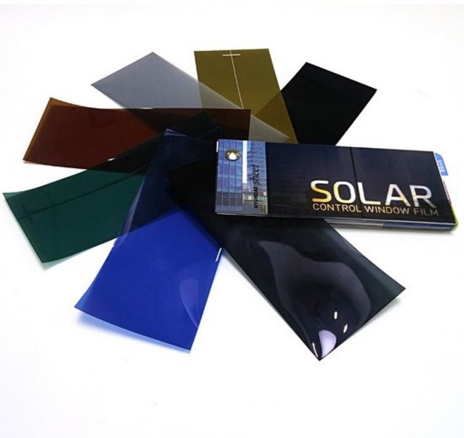 유리 창문 썬팅지 쏠라 필름 시트지, 01_쏠라필름 블랙 (BK01)