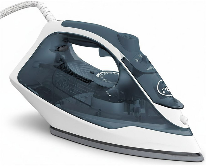 테팔 익스프레스 스팀다리미, FV2839K0, 화이트 + 블루