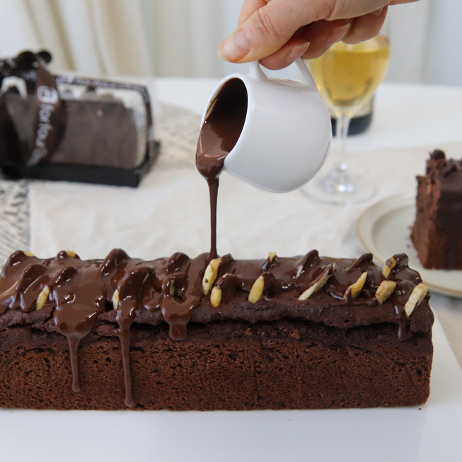 [포포브레드] 홀 파운드 3종 / 크리스마스 글루텐프리 케이크 노밀가루 비건, 초바 홀파운드, 1개