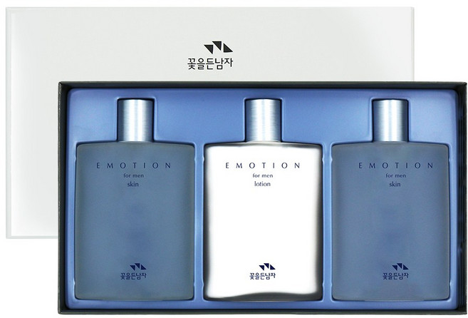 꽃을든남자 이모션 스킨케어 3종 세트, 1세트