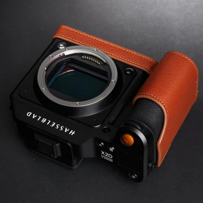핸드워크 사진 카메라 가죽 박스 케이스 hasselblad X2D X100C 보호 슬리브, 04