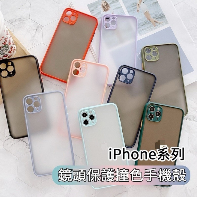 適用iPhoneXsMax 磨砂防摔殼 抗指紋手機殼 鏡頭全包