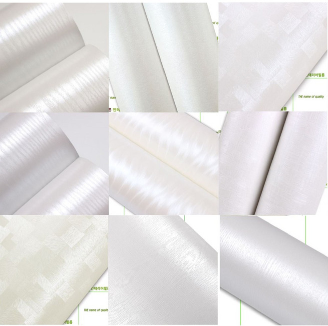 펄화이트 펄아이보리 시트지 122cmX1M 진주펄 유광 인테리어필름 흰색 가구 싱크대 시트지, IM953