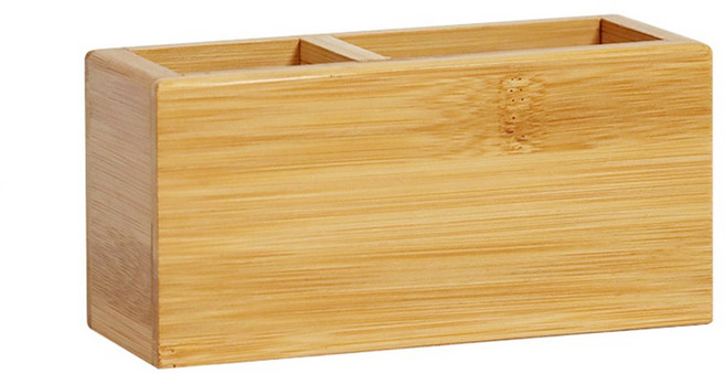 아워리빙 노블우드 우드 다용도 연필꽂이 펜꽂이, 1개, 와이드형