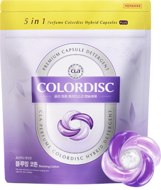 클라 컬러디스크 하이브리드 고농축 캡슐세제 드럼겸용, 100개입, 1개
