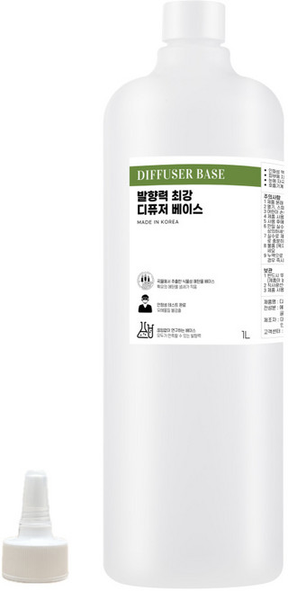 몽때리 발향력 최강 디퓨저 베이스, 1개, 1L