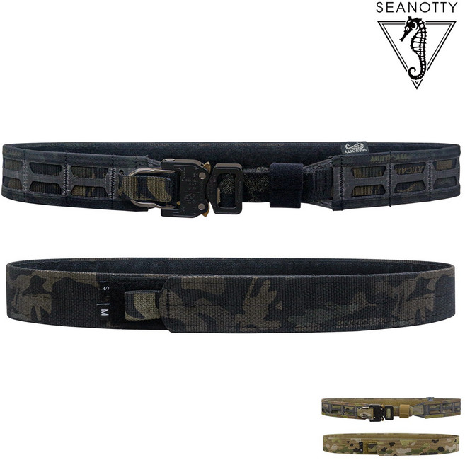 씨노티 인글레이드 워벨트 멀티캠 멀티캠블랙 택티컬 탄띠 전술 홀스터 몰리 SEANOTTY