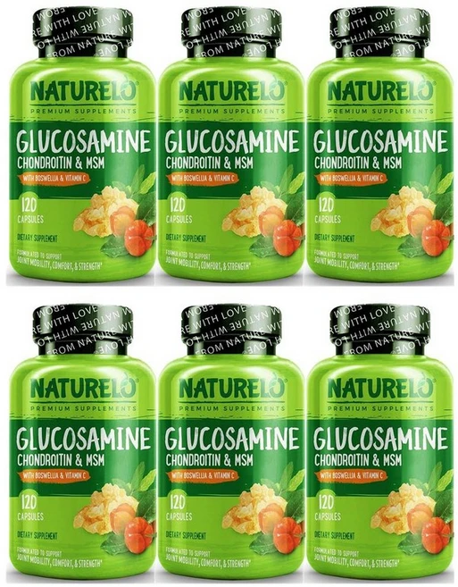 네추렐로 글루코사민 콘드로이틴 MSM 120정, 6개 - 쿠팡