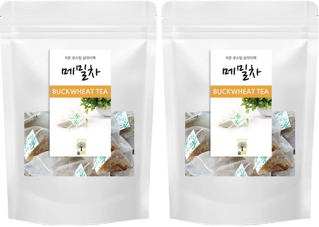 메밀차 50티백 숲으로허브 삼각티백, 1g, 50개입, 2개