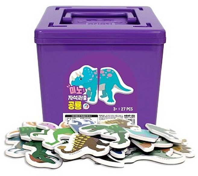 마그피아 아리아띠 공룡 자석퍼즐 MRMP-006, 1개, 26피스