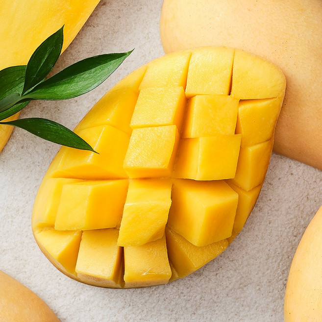 고품질 태국 망고, 1박스, 5kg(10~16개)