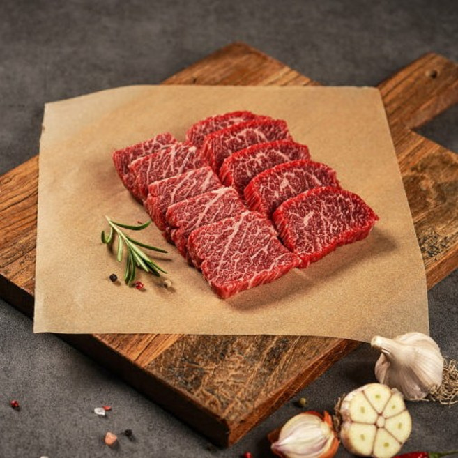 안동우리한우 1등급 구이용 한우치마살 300g 1개