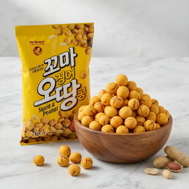 노브랜드 오징어 땅콩, 270g, 10개