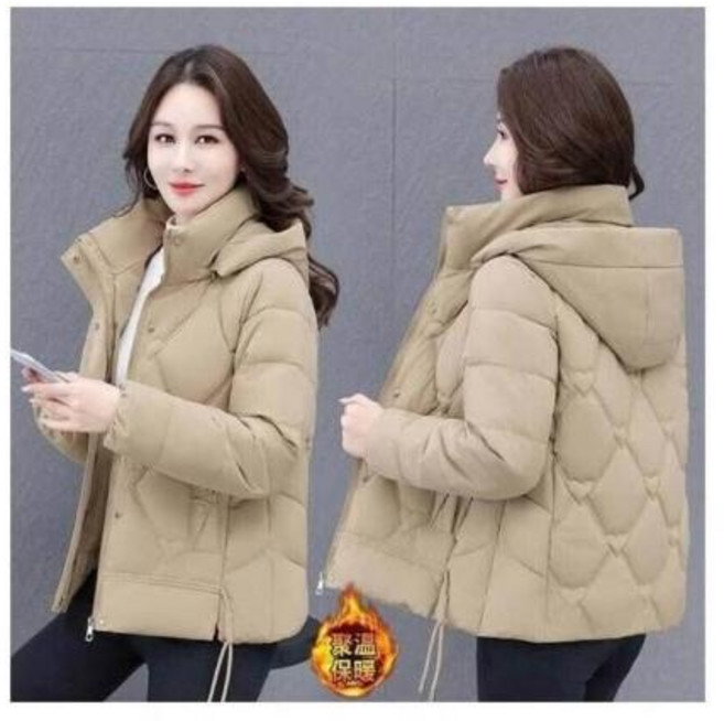 連帽羽絨外套 白鴨絨 輕羽絨 防寒防風保暖 加厚寬鬆韓版休閒運動登山大衣 女款大尺碼