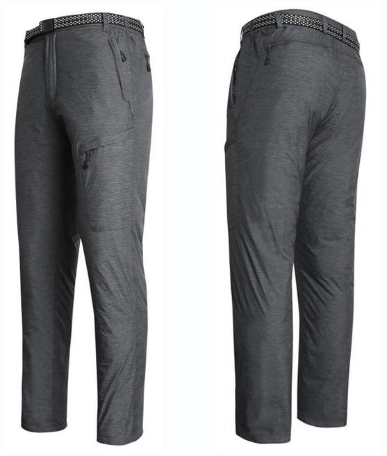 SNP 아웃도어 덕다운 벨트세트 패딩바지