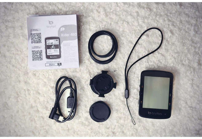 BRYTON Rider 460 黑白旗艦碼錶 路口快照 爬坡資訊 支援電輔車, 1個, 460E (單主機)