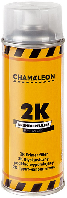 카멜레온 2K 프라이머 2액형 회색 14012 스프레이 200ml, 1개