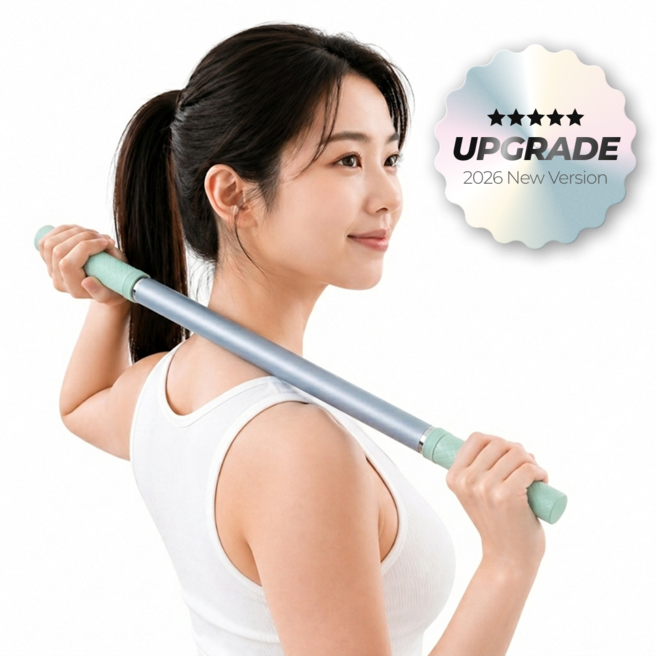 팁틱 마사지 스틱 업그레이드 버전, 민트 그레이, 1개