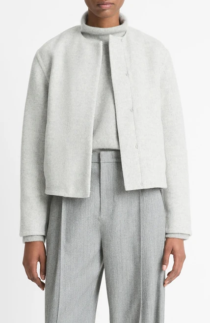 여성 더블 페이스 울 혼방 자켓 1039781 (관부가세포함가) - 쿠팡