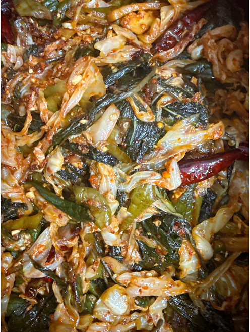해성중국식품 연변반찬 장밑반찬 장독대 장밑장아찌 400g, 1개