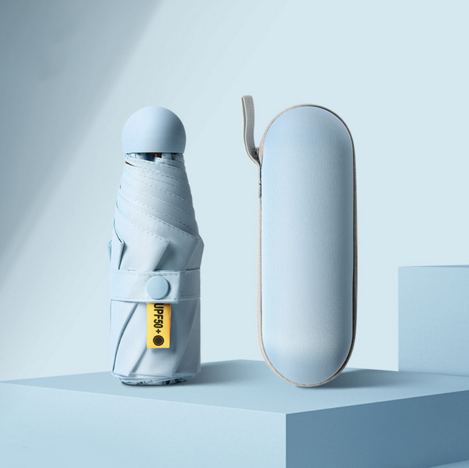 르미나인 초경량우산 우양산 미니 양우산 자외선 UV차단 초소형 파우치포함