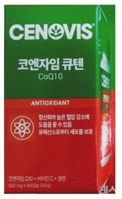 세노비스 코엔자임 큐텐, 90정, 1개