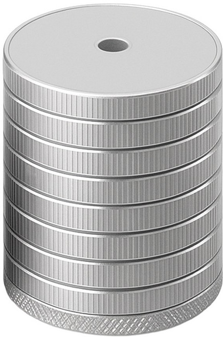 아띠꼴로 테이블 침대 가구 높이조절 받침대 다리 수평 조절발 4개1세트, 1세트, 스틸실버