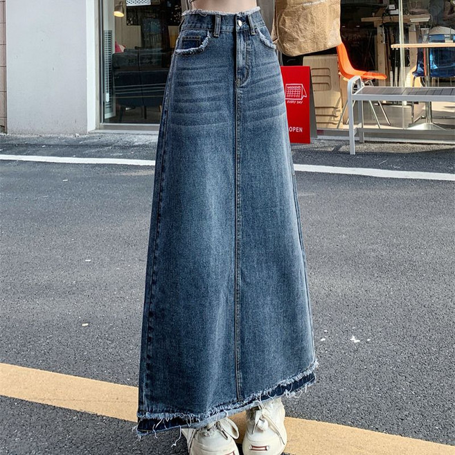여성스커트 롱스커트 데님스커트 청 치마 CMVS5142 31