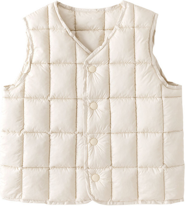 키즈프렌드 아동 경량 와플 패딩 조끼