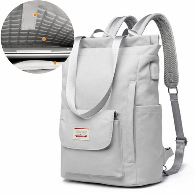 여성노트북백팩 15인치 노트북 가방 15.6인치 여성 노트북겸용 백팩 가방 손잡이 노트북가방 여행용 대학생가방 남자 가벼운 경량 학생 데일리가방